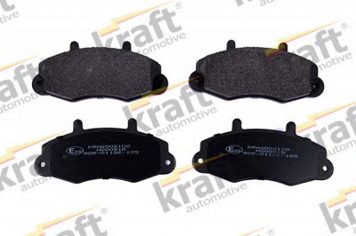 KRAFT AUTOMOTIVE 6002100 -  Комплект тормозных колодок, дисковый тормоз